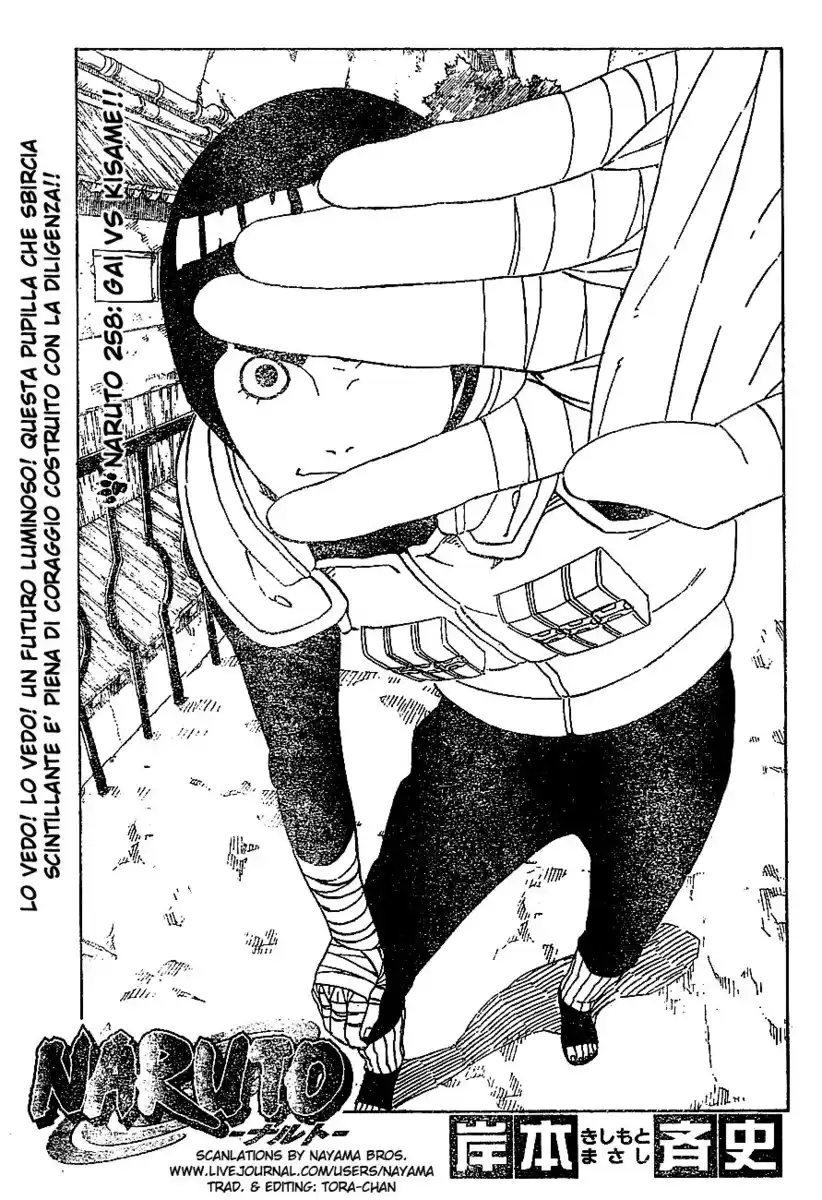 Naruto Capitolo 258 page 1