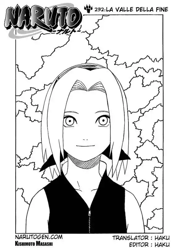 Naruto Capitolo 232 page 1