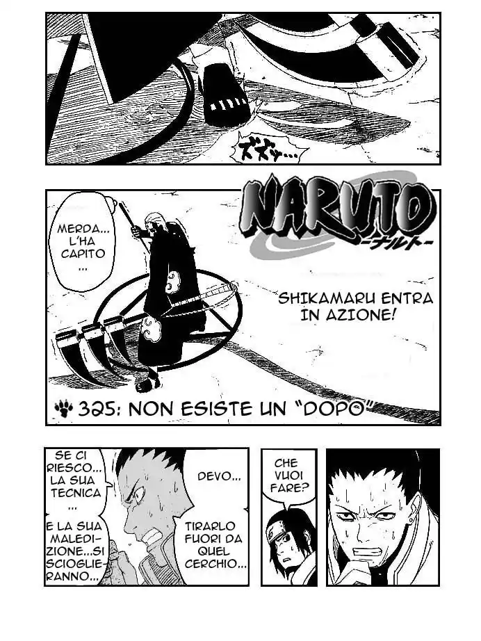 Naruto Capitolo 325 page 3