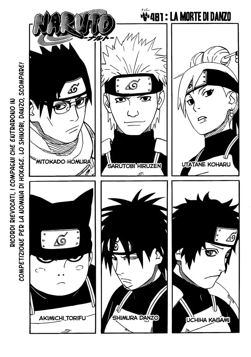 Naruto Capitolo 481 page 1