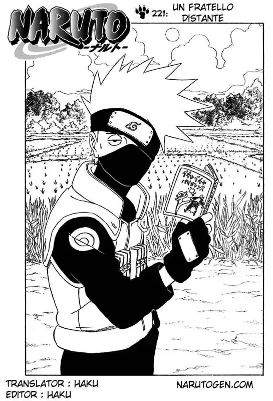 Naruto Capitolo 221 page 1