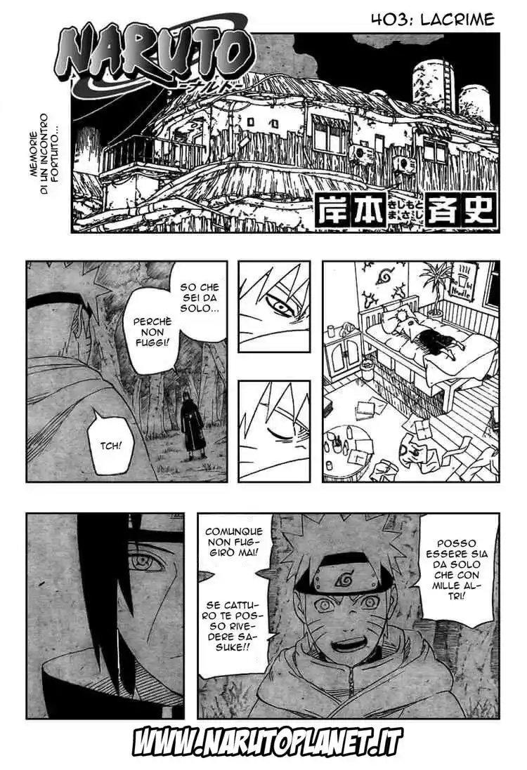 Naruto Capitolo 403 page 1