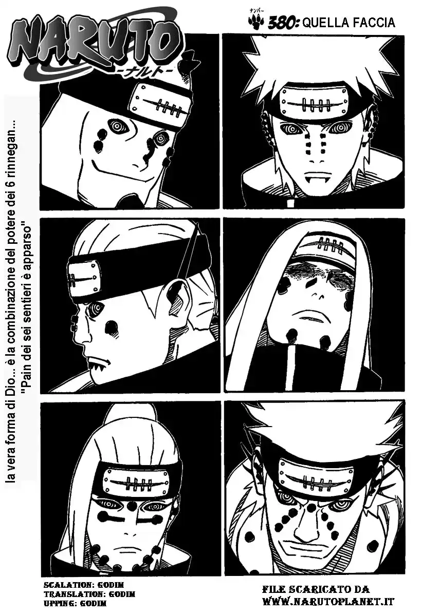 Naruto Capitolo 380 page 1