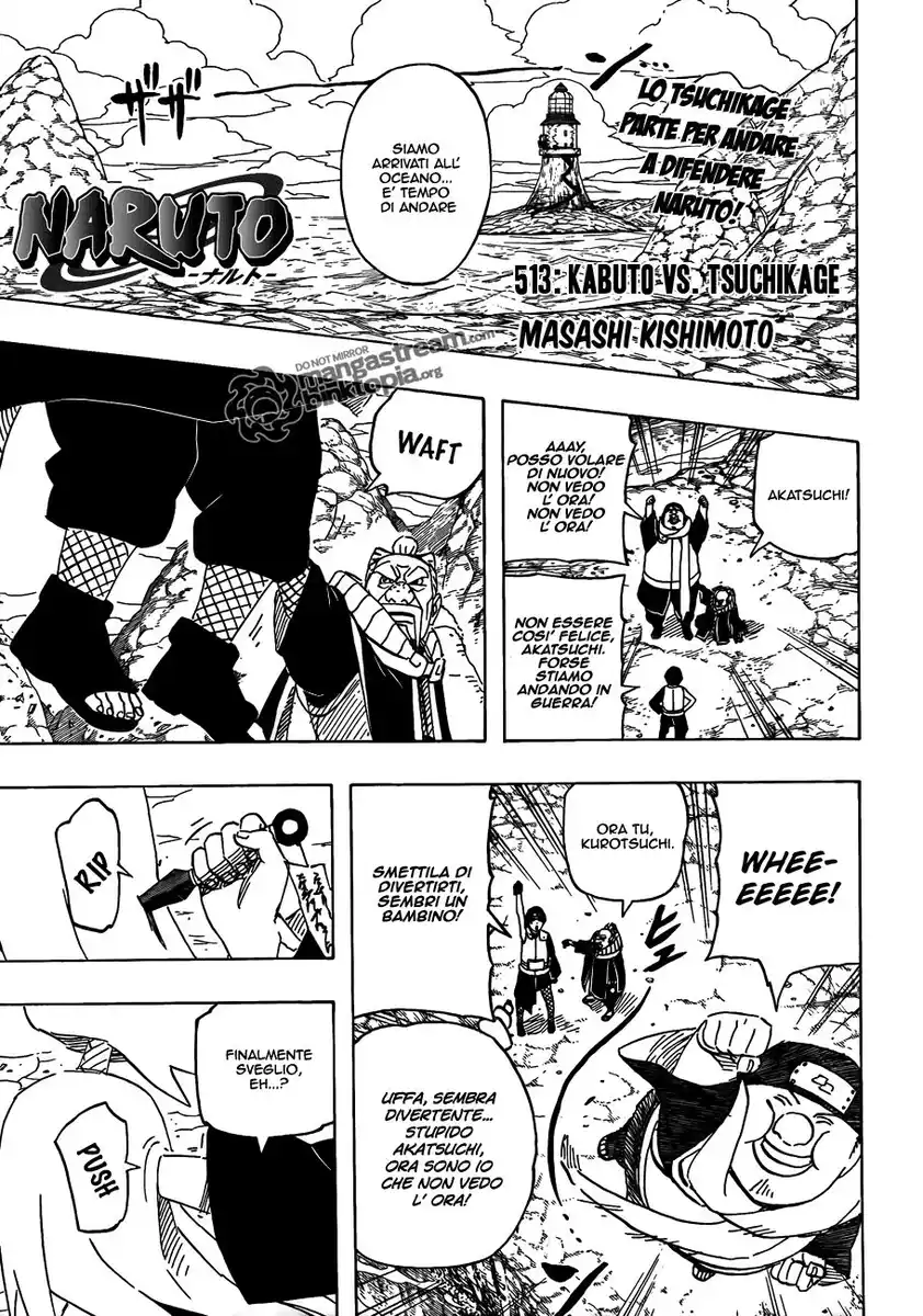 Naruto Capitolo 513 page 1