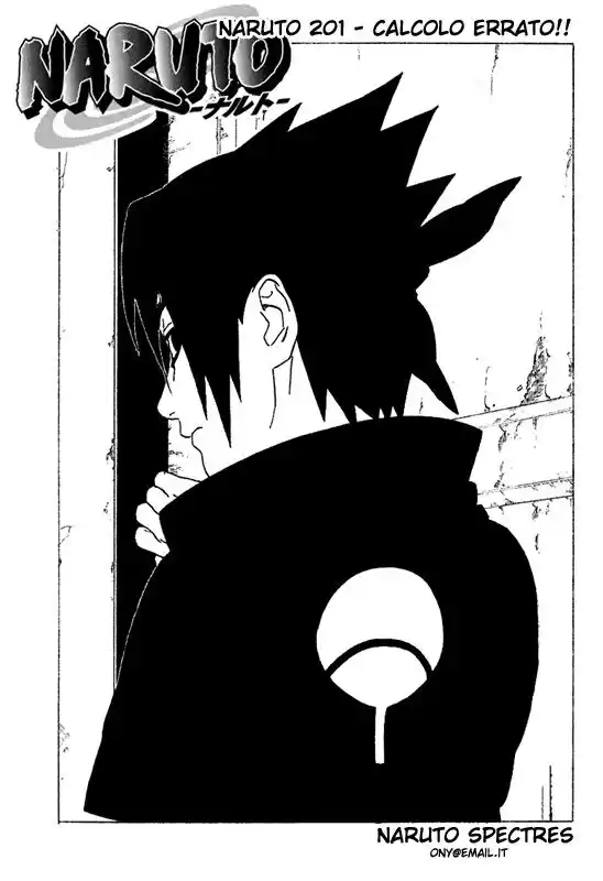 Naruto Capitolo 201 page 1