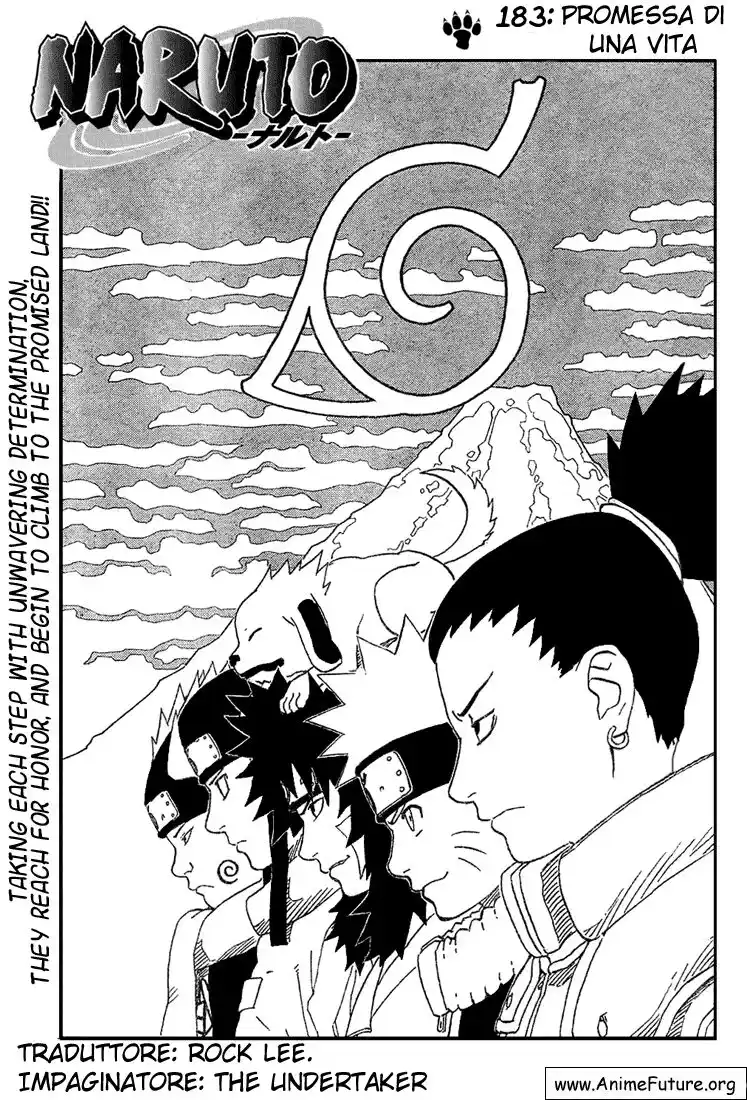 Naruto Capitolo 183 page 1