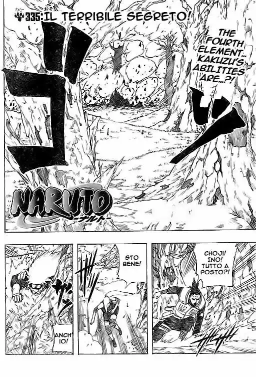 Naruto Capitolo 335 page 1