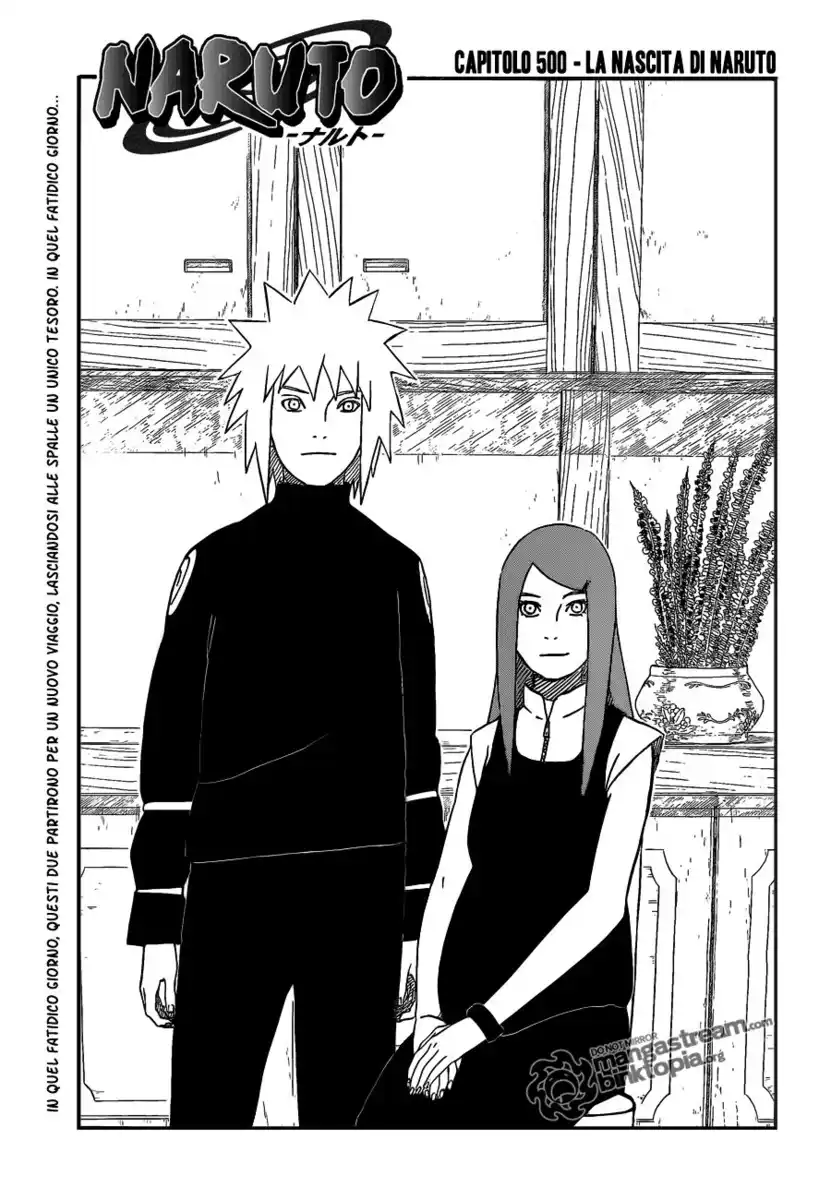 Naruto Capitolo 500 page 1