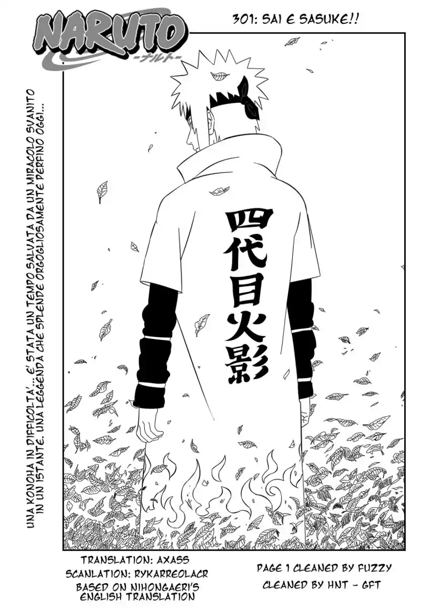 Naruto Capitolo 301 page 1