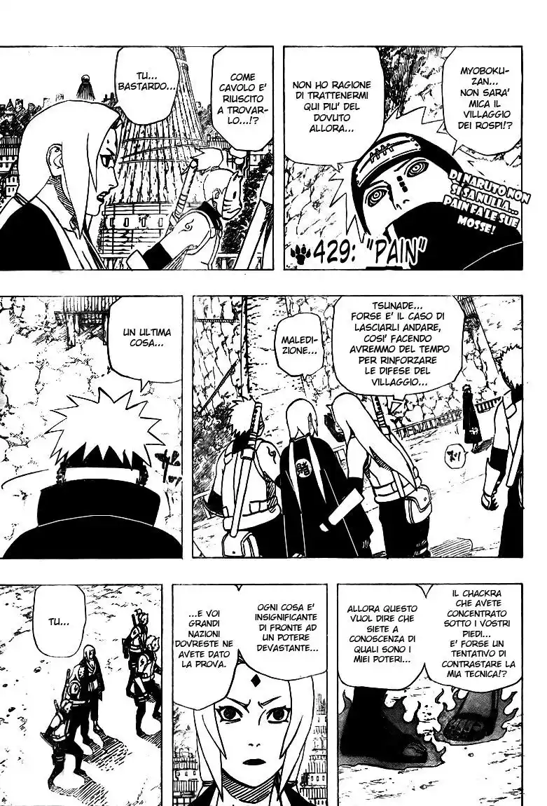 Naruto Capitolo 429 page 1