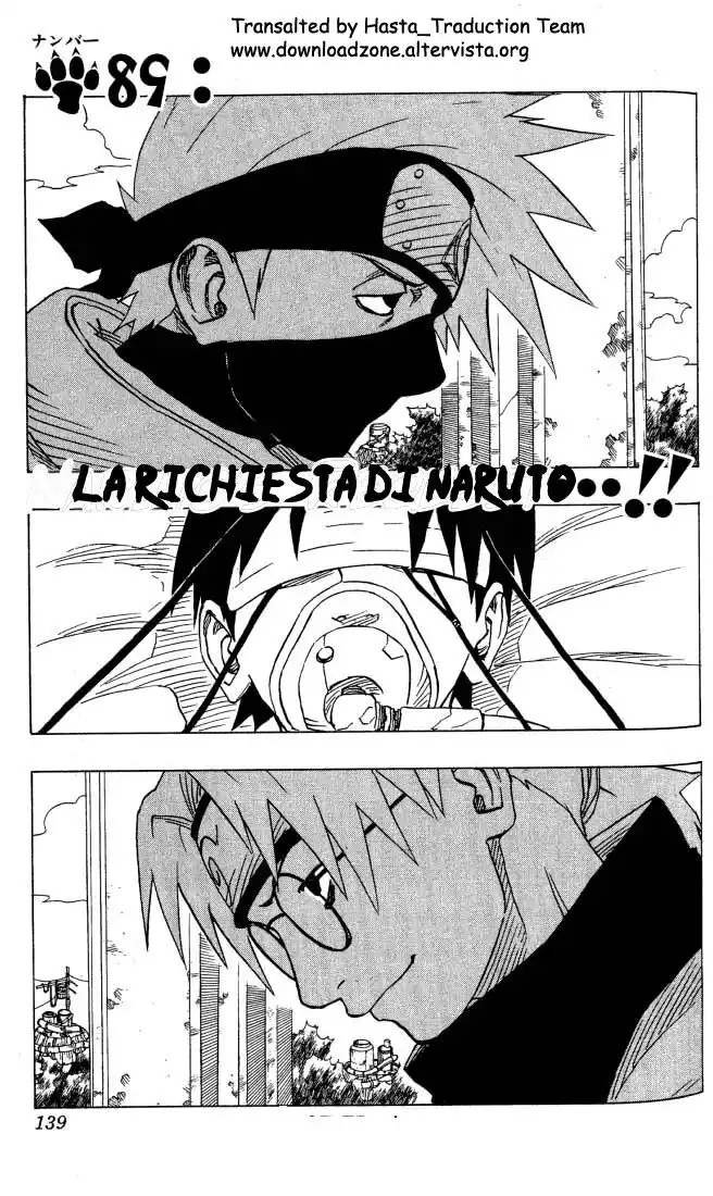 Naruto Capitolo 89 page 1