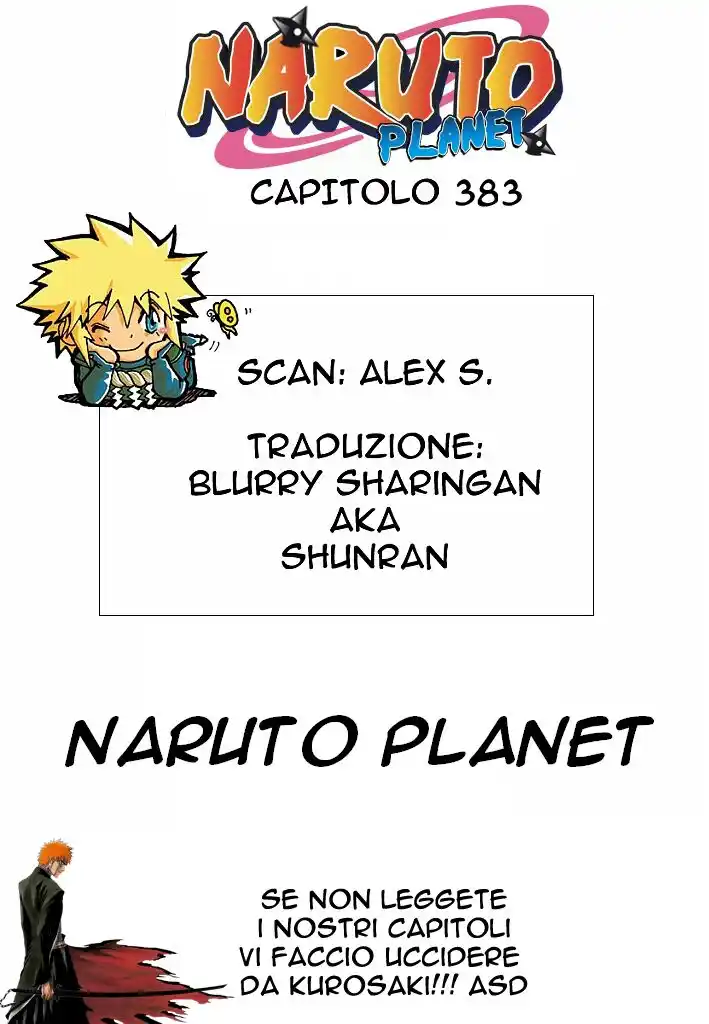 Naruto Capitolo 383 page 1