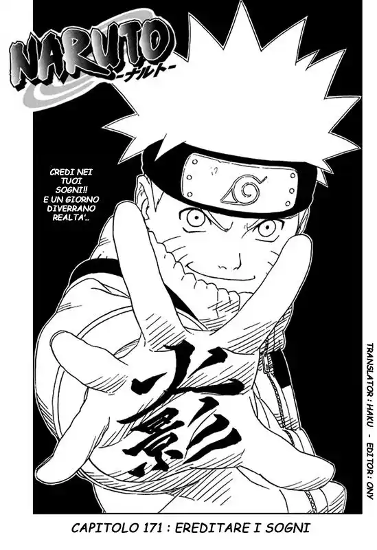 Naruto Capitolo 171 page 1