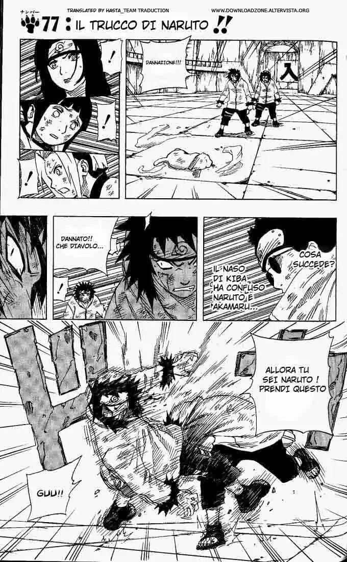 Naruto Capitolo 77 page 1