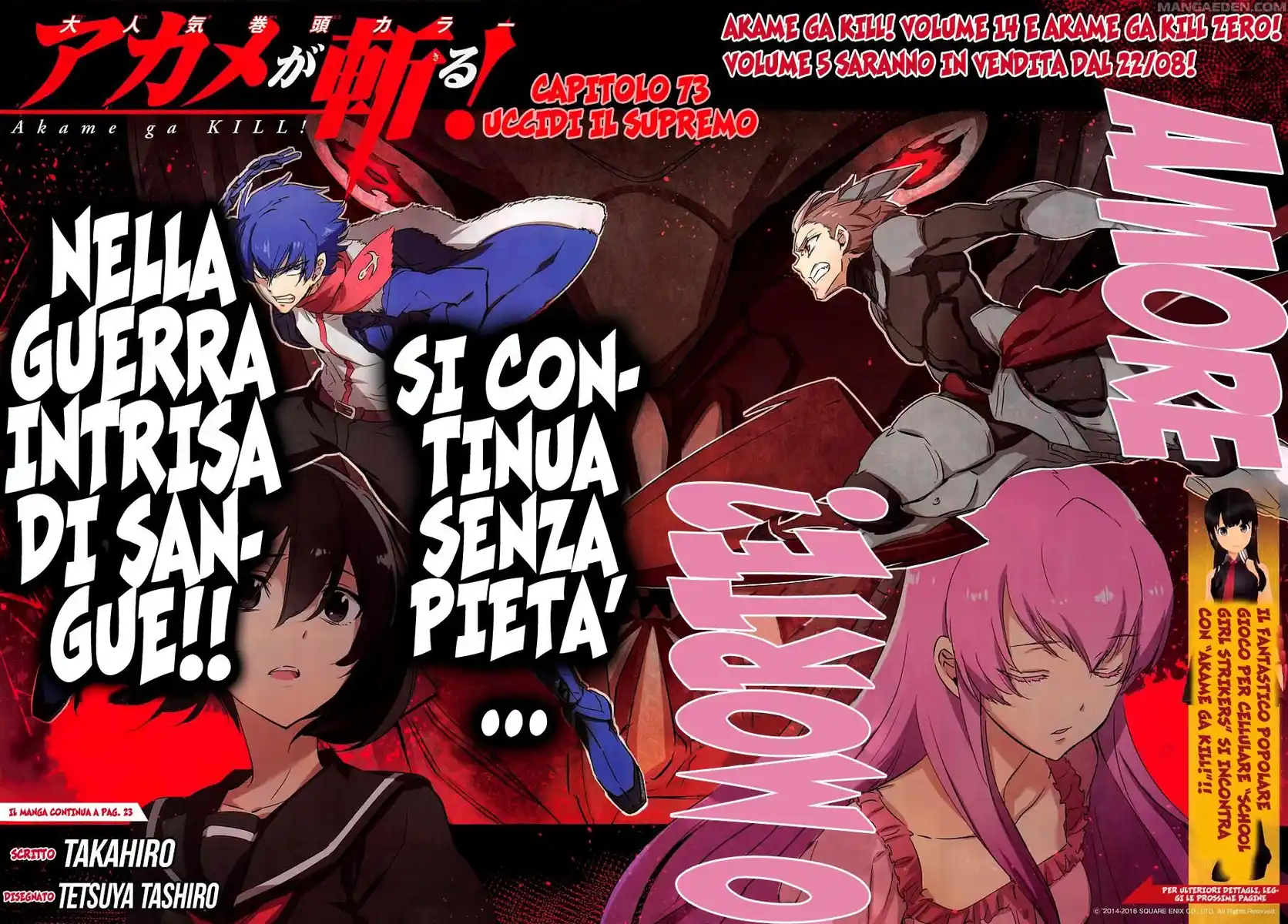 Akame ga KILL! Capitolo 73 page 4