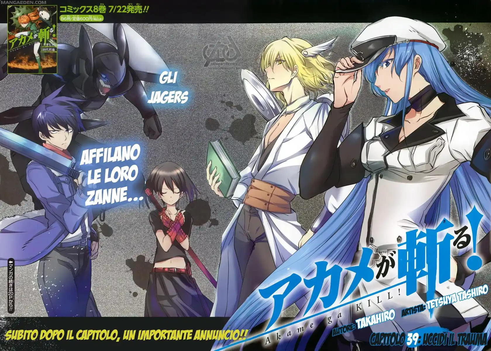 Akame ga KILL! Capitolo 39 page 3