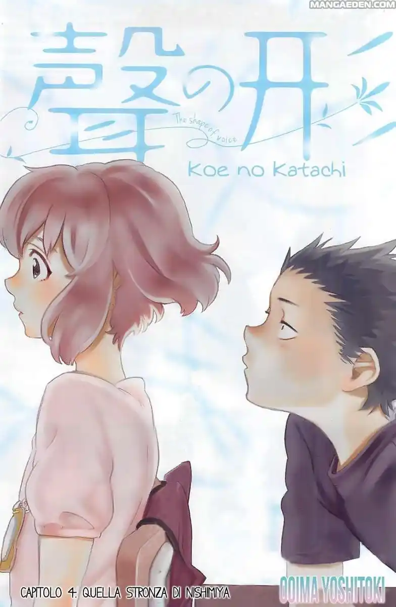 Koe no Katachi Capitolo 04 page 3