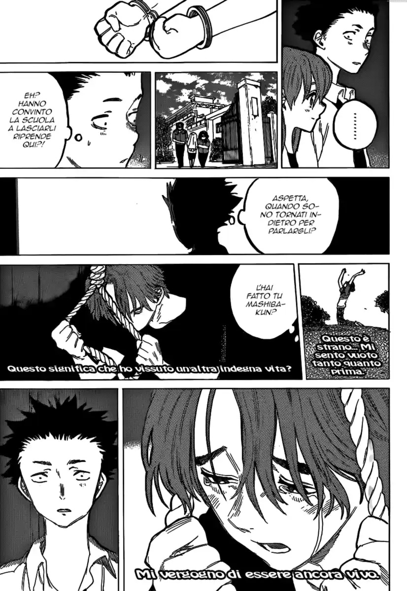 Koe no Katachi Capitolo 56 page 15