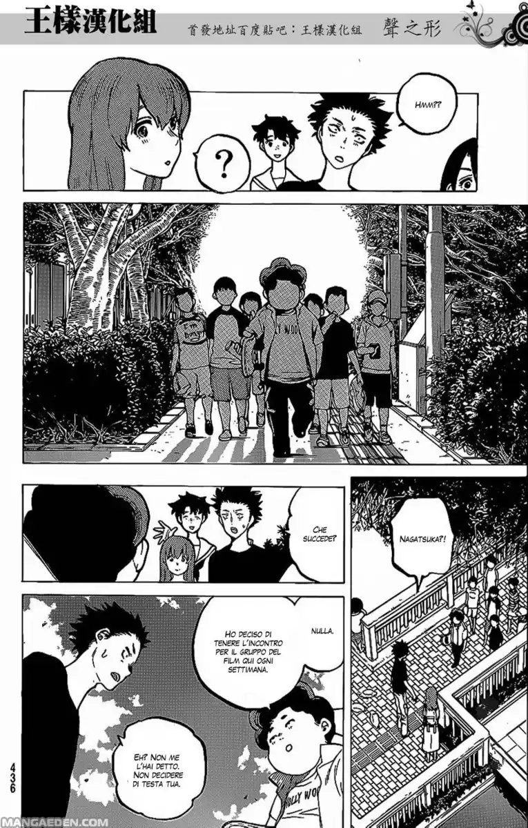 Koe no Katachi Capitolo 36 page 14