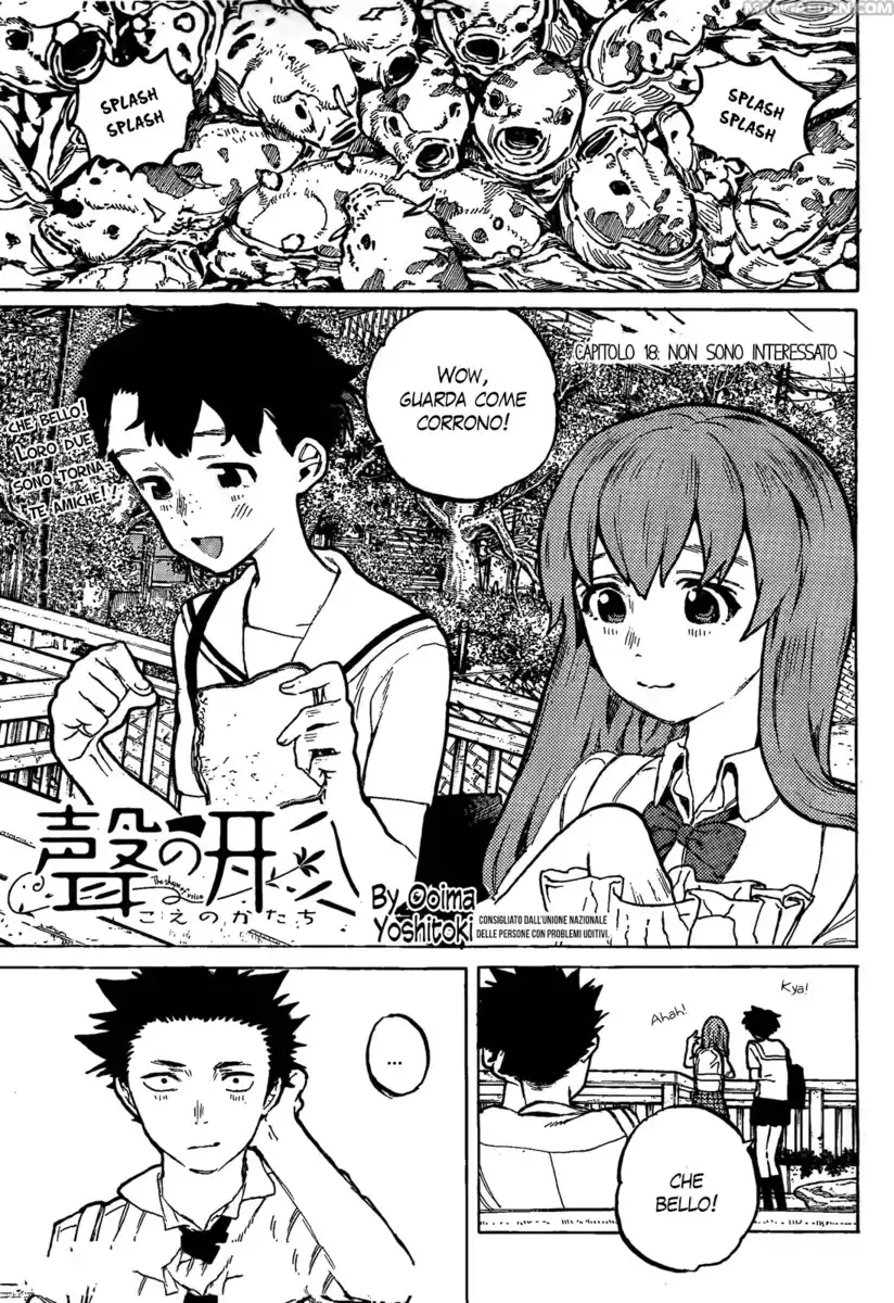 Koe no Katachi Capitolo 18 page 3