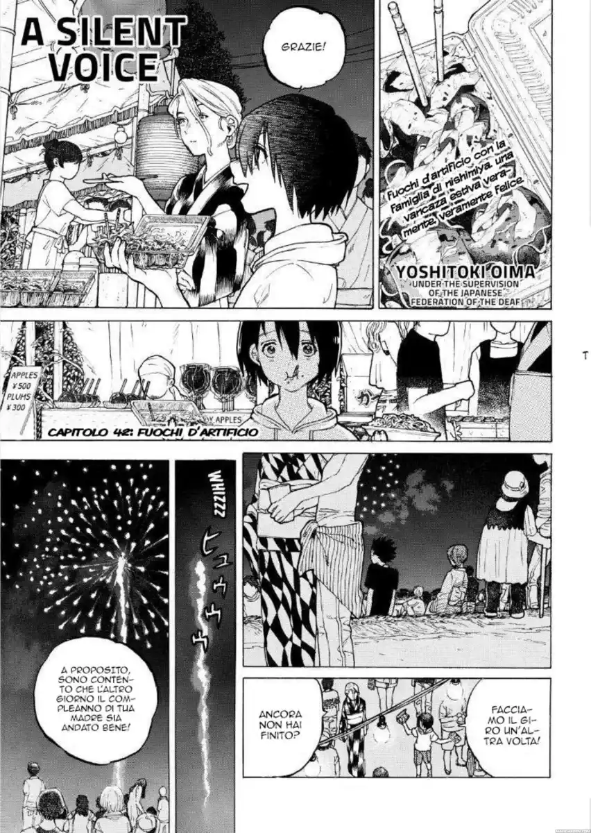 Koe no Katachi Capitolo 42 page 3