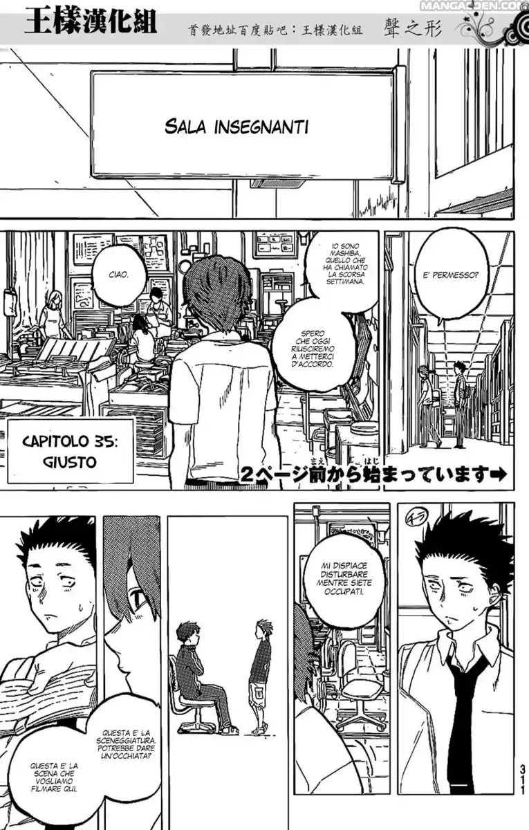 Koe no Katachi Capitolo 35 page 4