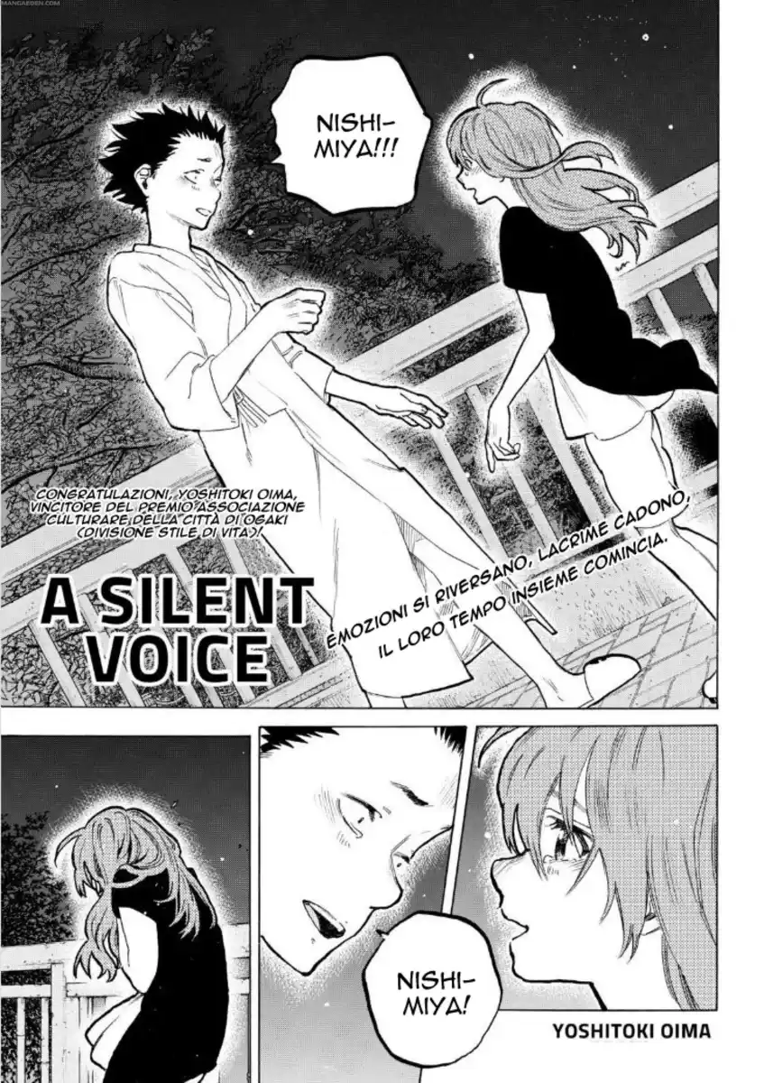 Koe no Katachi Capitolo 54 page 3