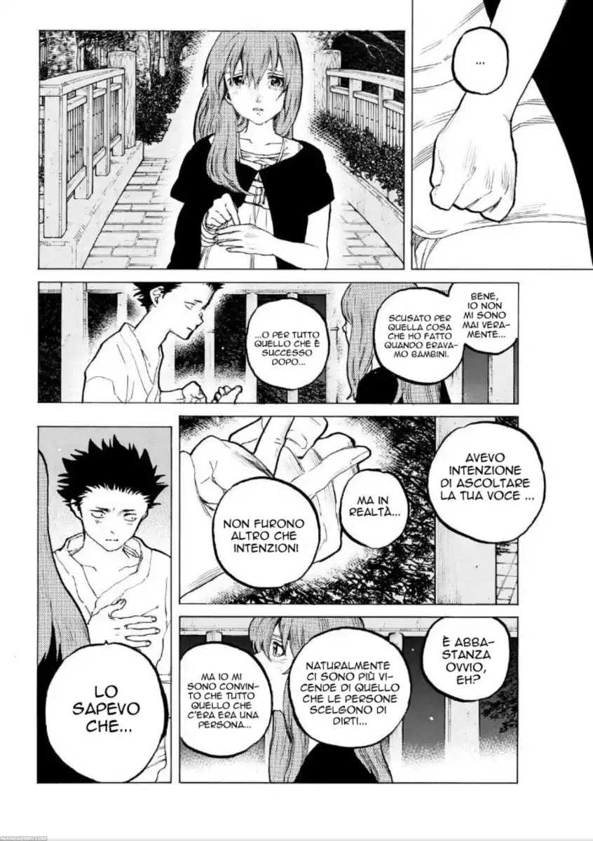 Koe no Katachi Capitolo 54 page 8