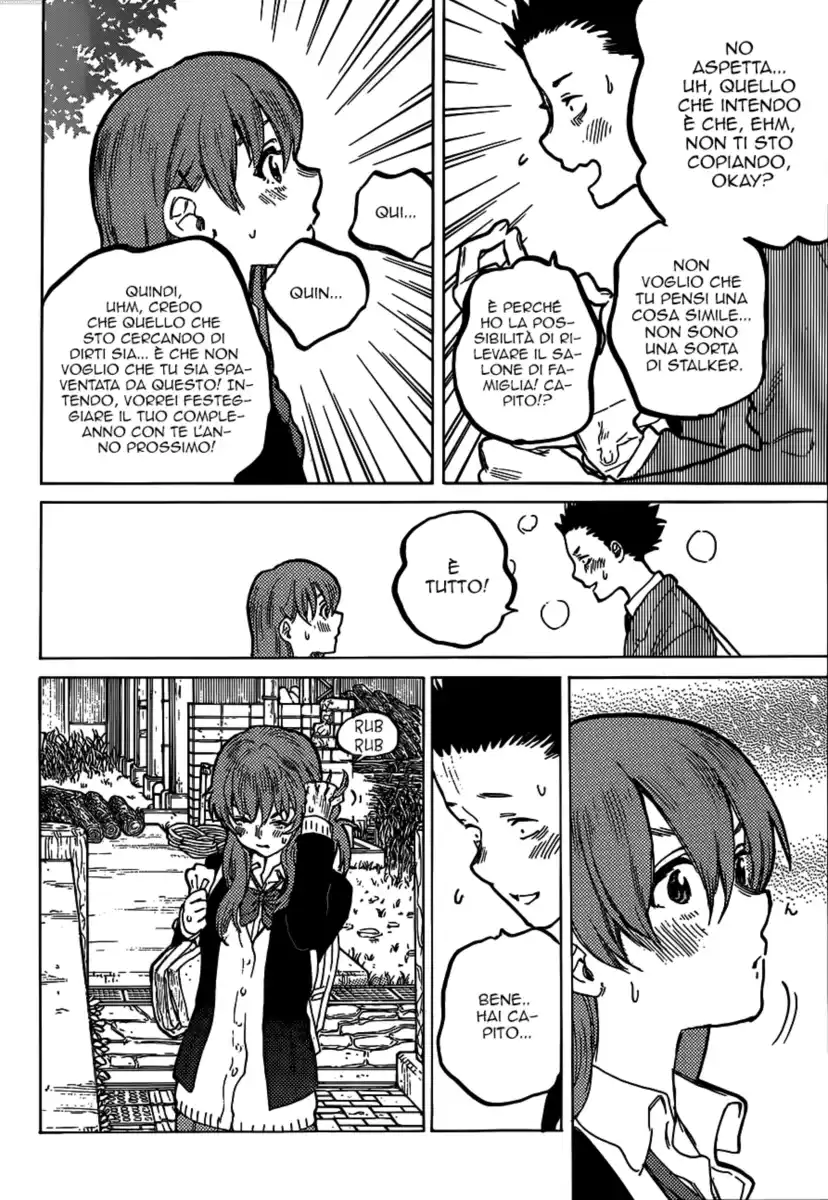 Koe no Katachi Capitolo 61 page 14