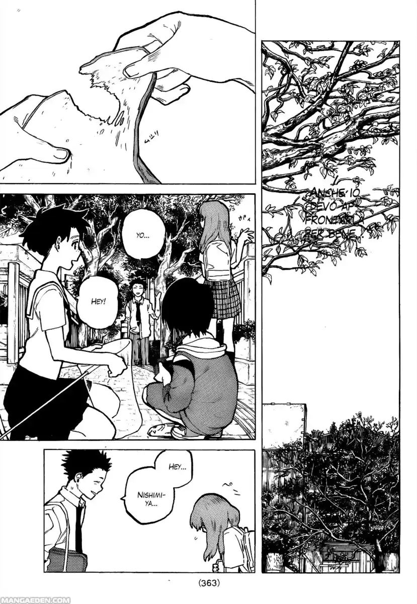 Koe no Katachi Capitolo 28 page 13