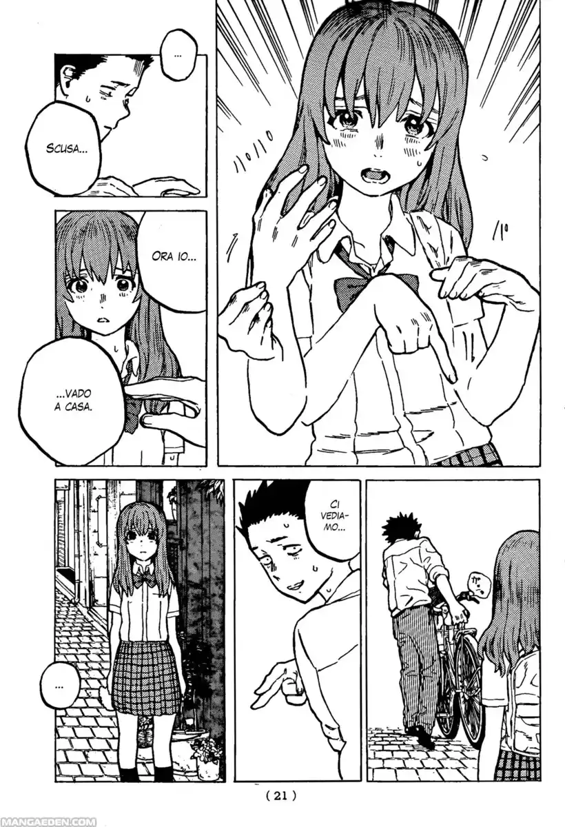 Koe no Katachi Capitolo 21 page 14