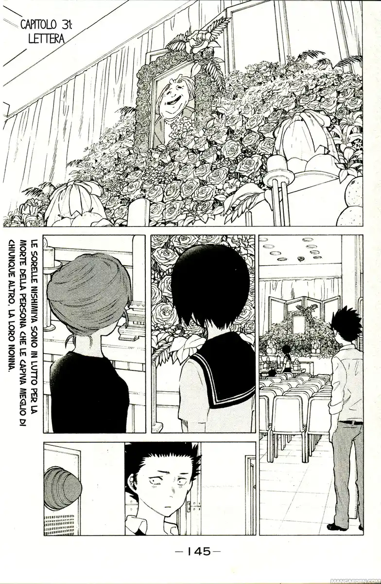 Koe no Katachi Capitolo 31 page 3