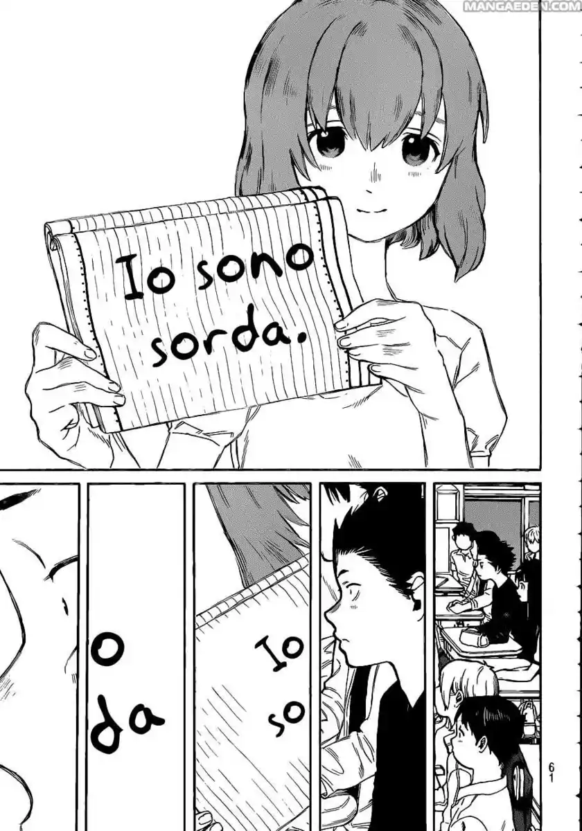 Koe no Katachi Capitolo 01 page 52