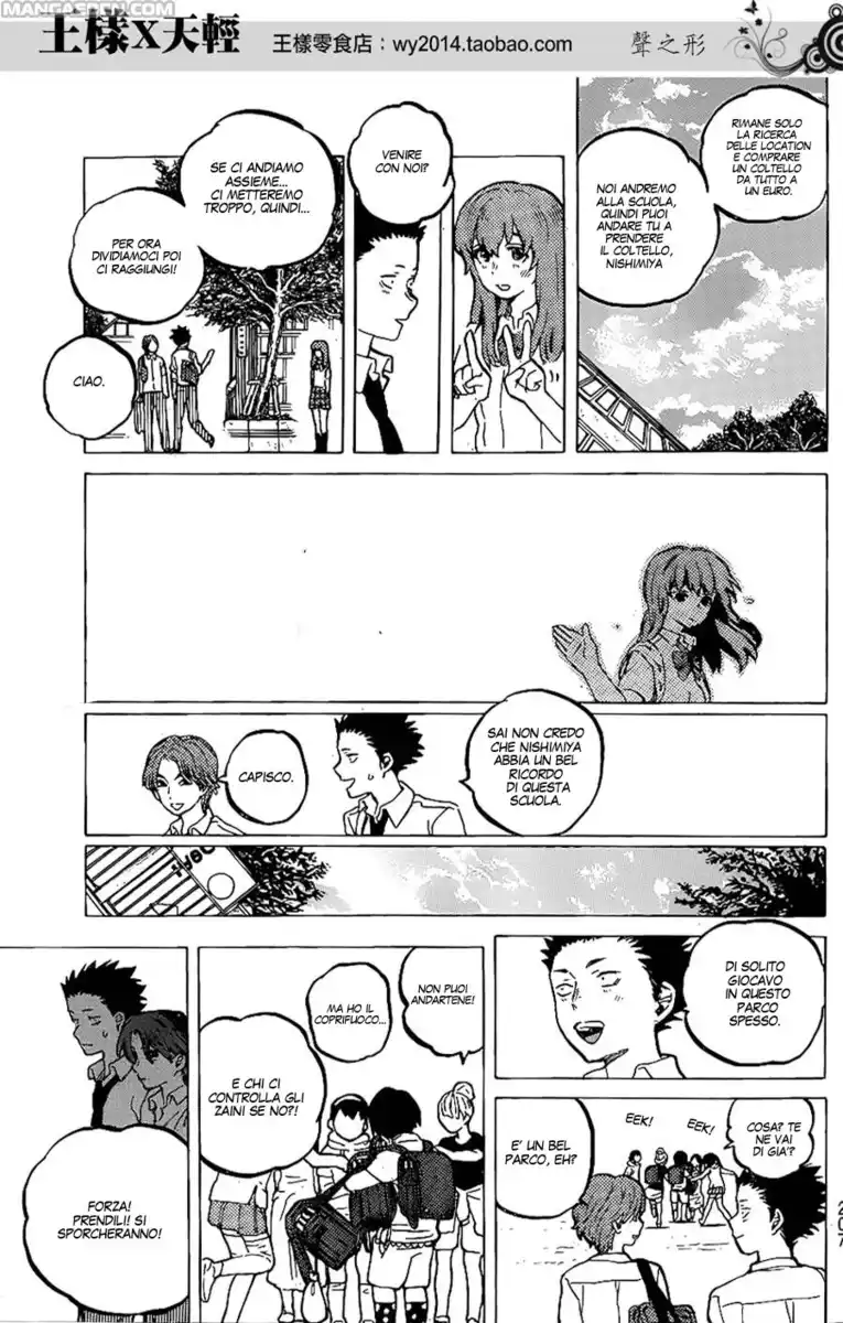 Koe no Katachi Capitolo 34 page 17