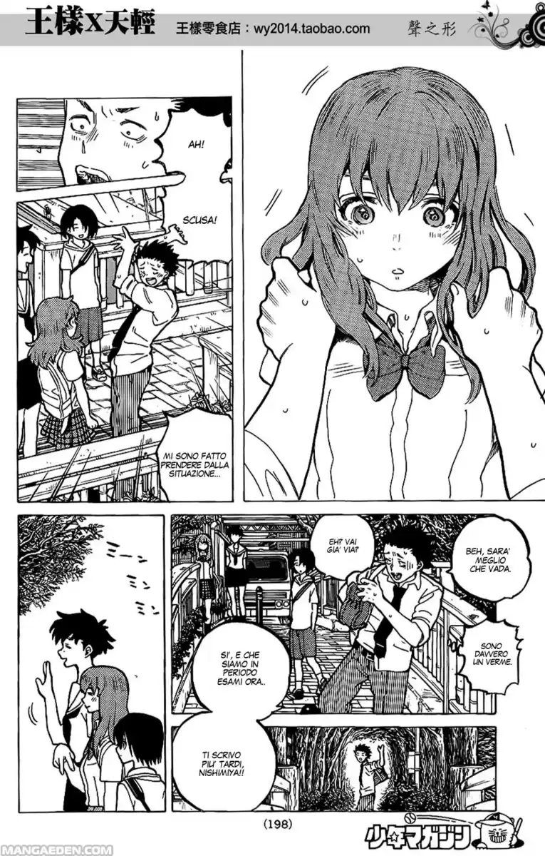 Koe no Katachi Capitolo 34 page 8