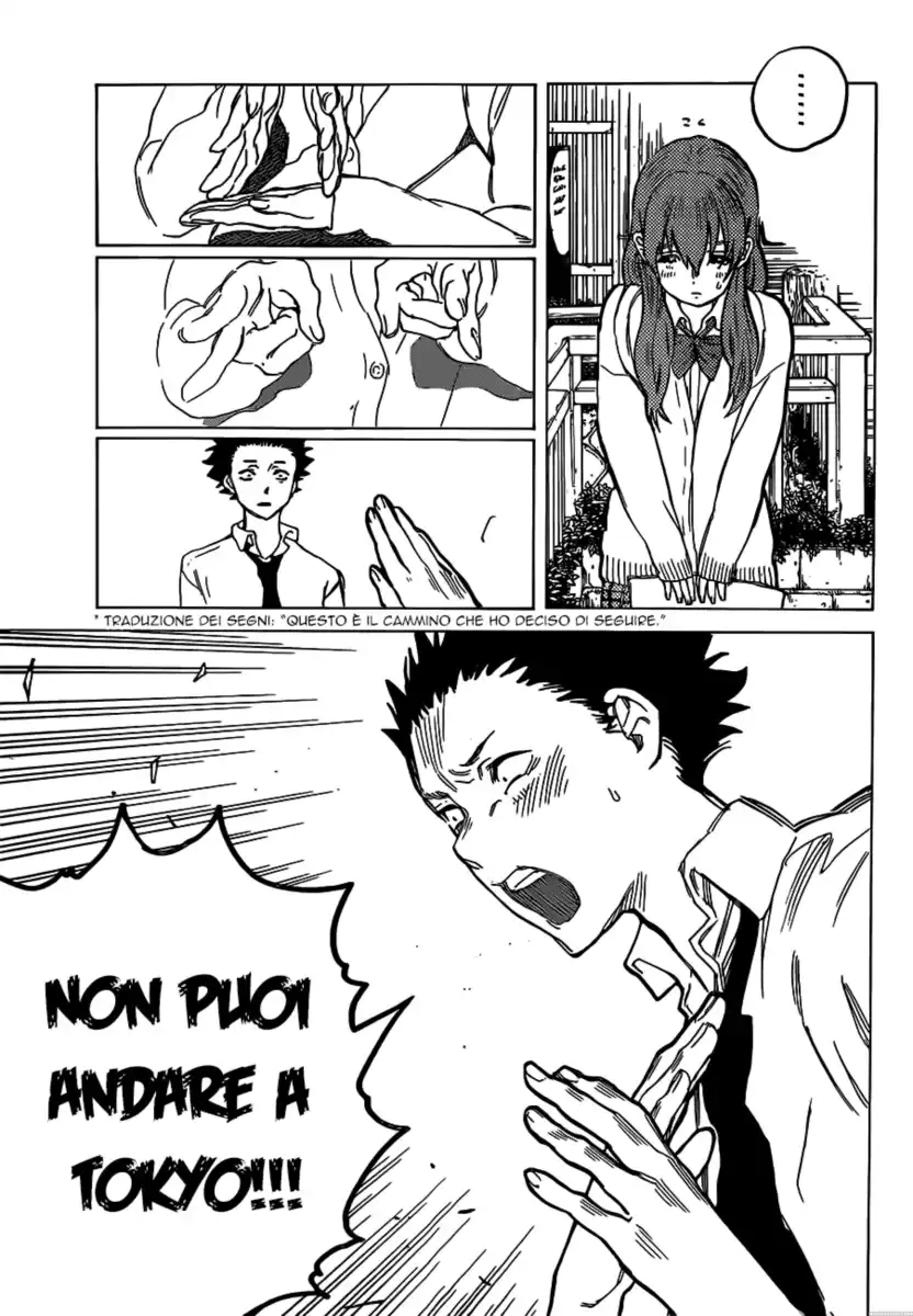 Koe no Katachi Capitolo 59 page 13