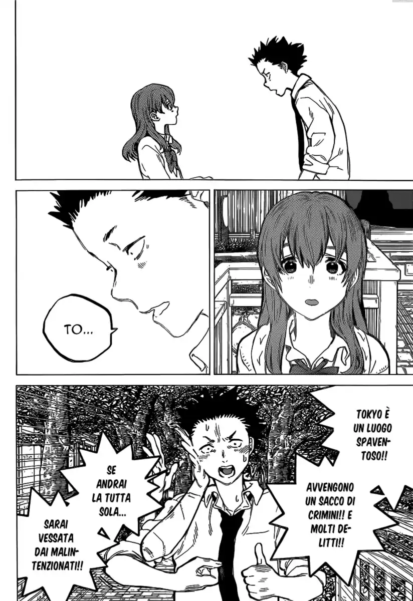 Koe no Katachi Capitolo 59 page 14