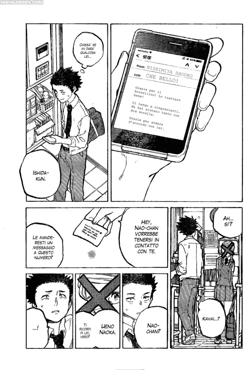 Koe no Katachi Capitolo 20 page 13