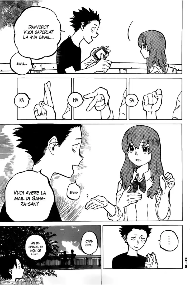 Koe no Katachi Capitolo 15 page 7