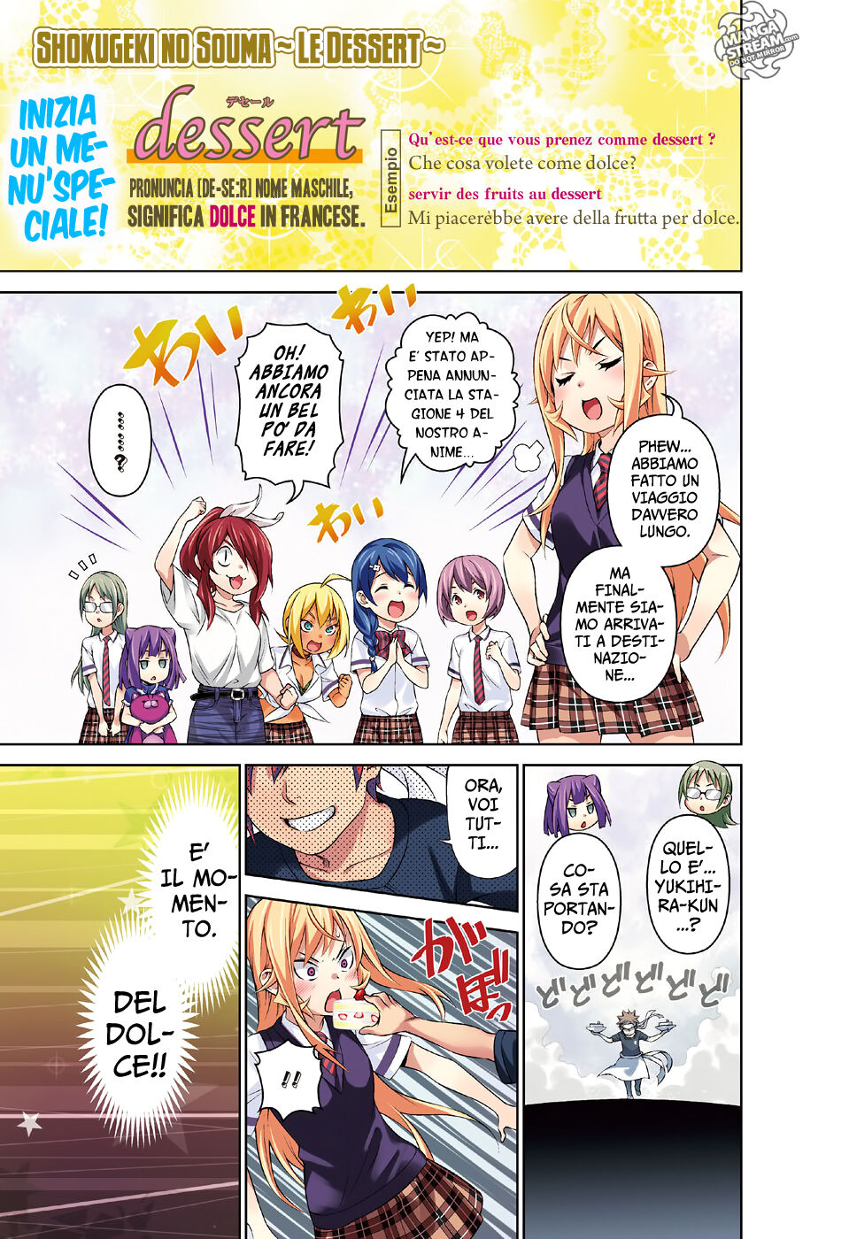 Shokugeki no Soma ~Le Dessert~ Capitolo 01 page 2