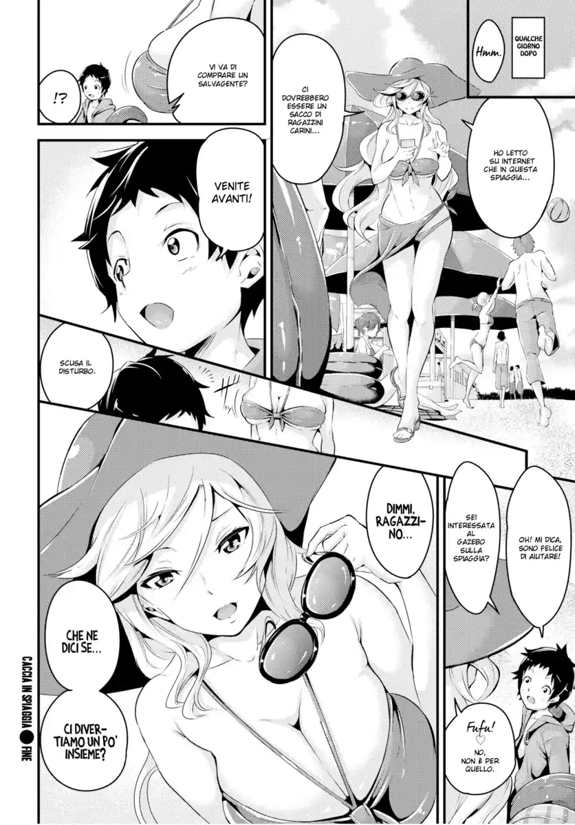 Caccia in spiaggia Oneshot page 20