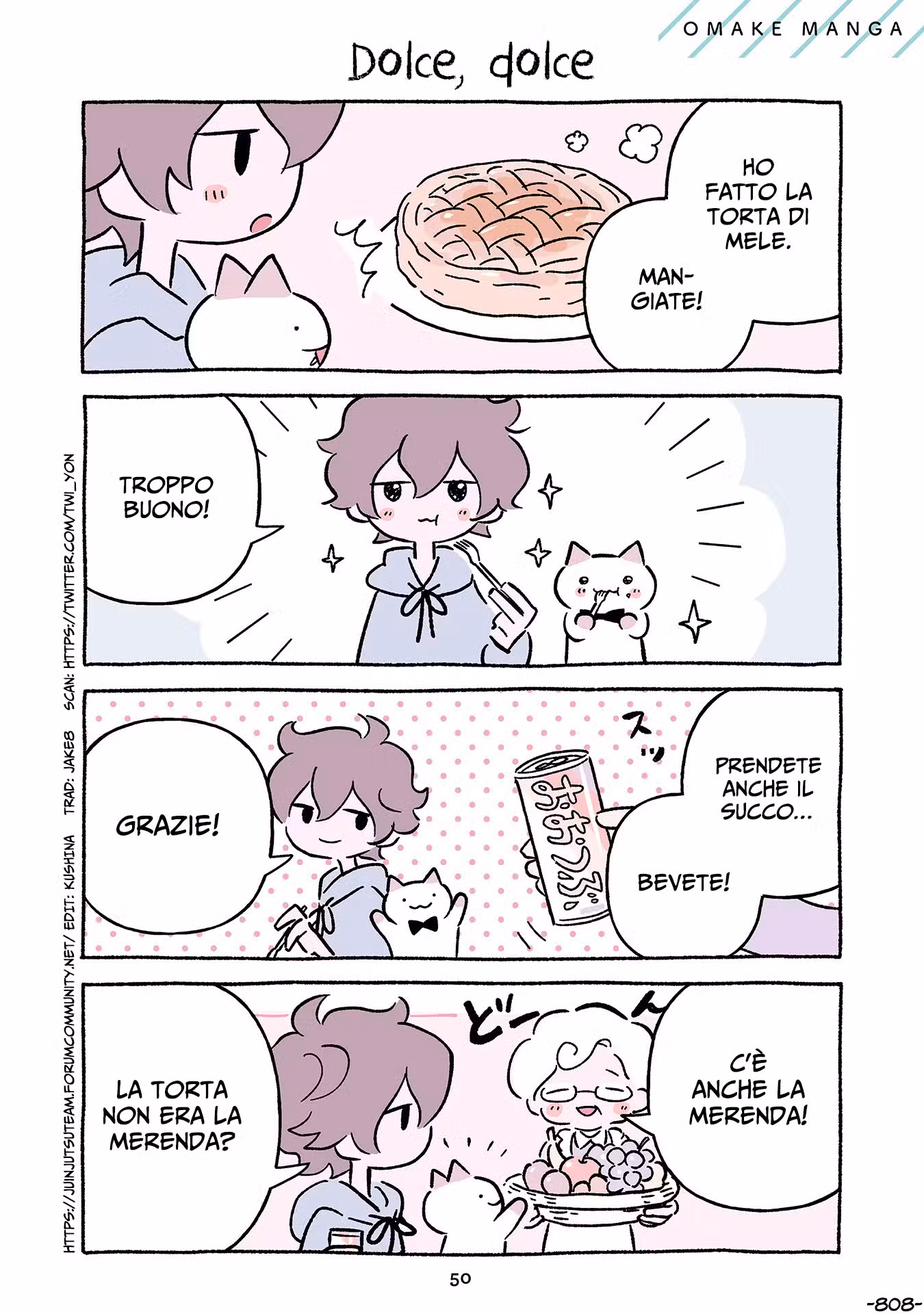 Fushigi Neko no Kyuu-chan Capitolo 808 page 1