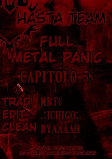 Full Metal Panic! Capitolo 58 page 1