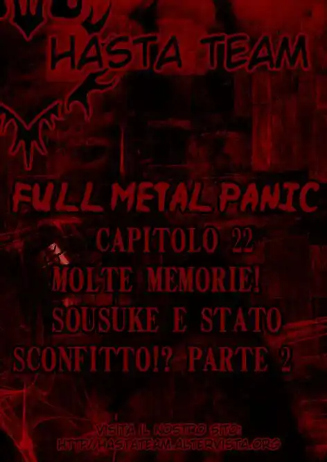 Full Metal Panic! Capitolo 22 page 1