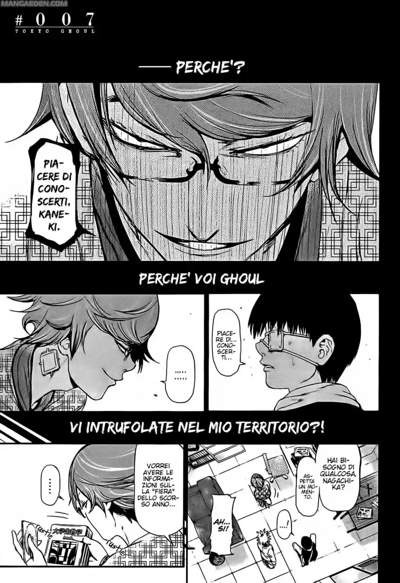 Tokyo Ghoul Capitolo 07 page 1