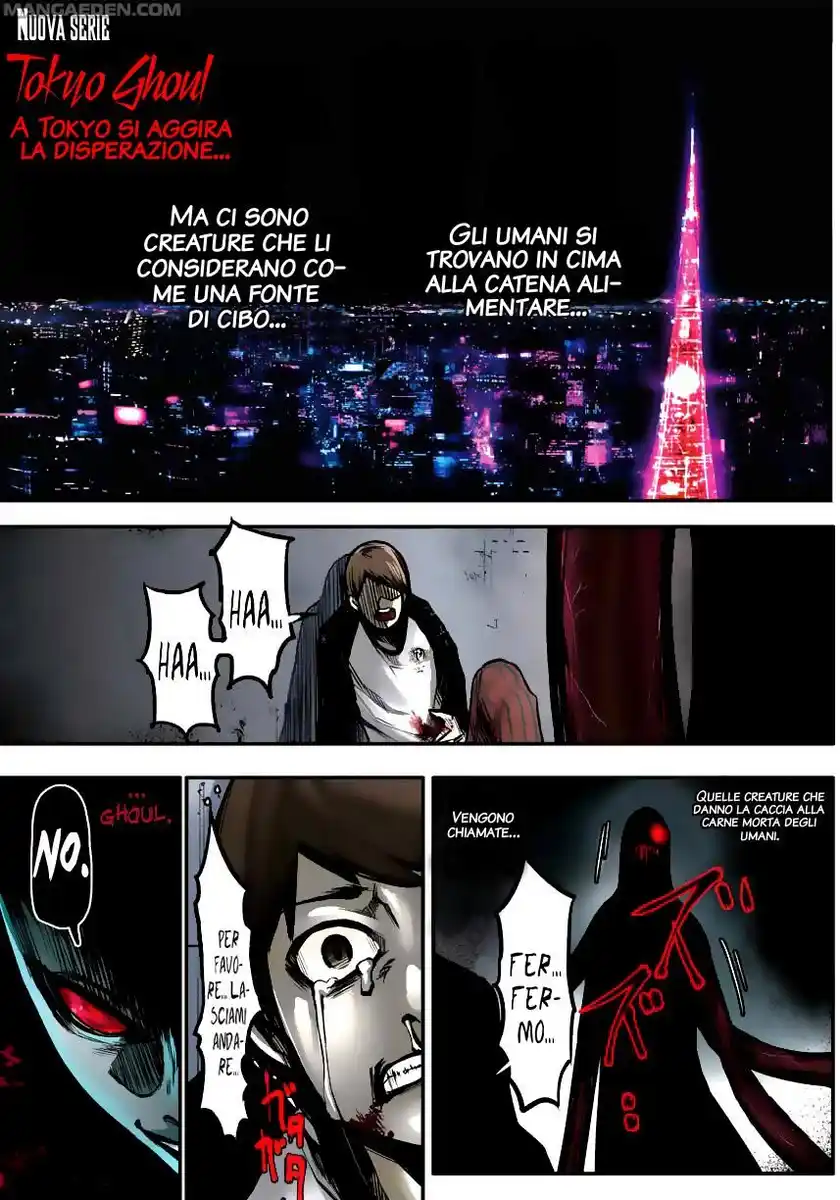 Tokyo Ghoul Capitolo 01 page 1