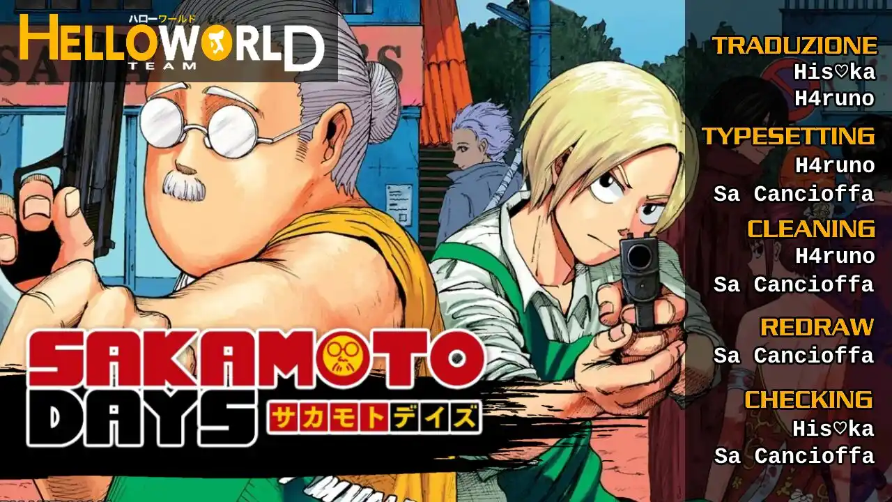 Sakamoto Days Capitolo 29 page 1
