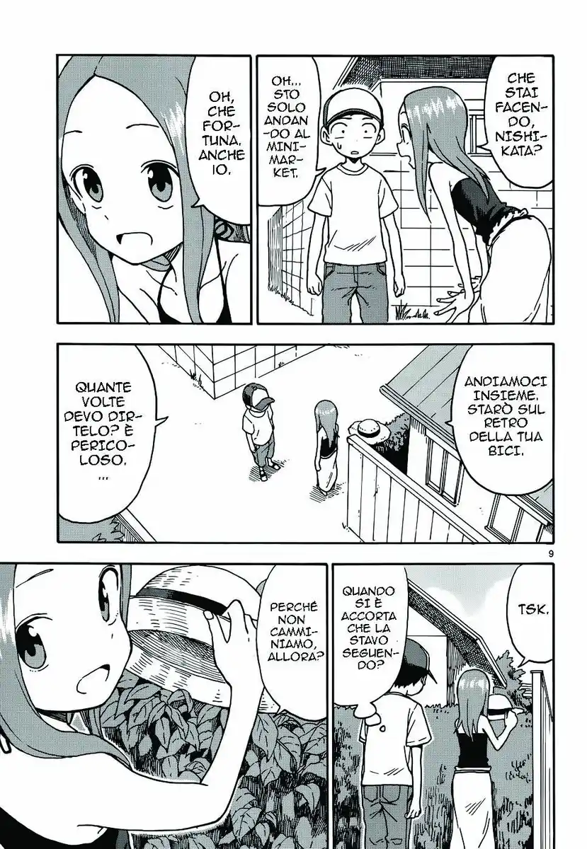 Karakai Jouzu no Takagi-san Capitolo 27 page 10