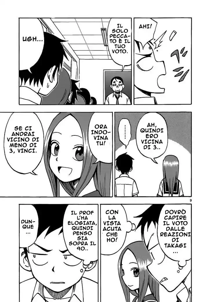 Karakai Jouzu no Takagi-san Capitolo 12 page 10