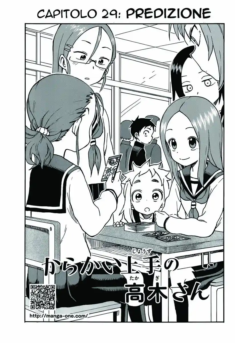 Karakai Jouzu no Takagi-san Capitolo 29 page 1